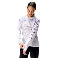 DAMSKA KOSZULKA ENDURA JERSEY MARBLE WOMEN'S LTD Z NADRUKIEM L/S