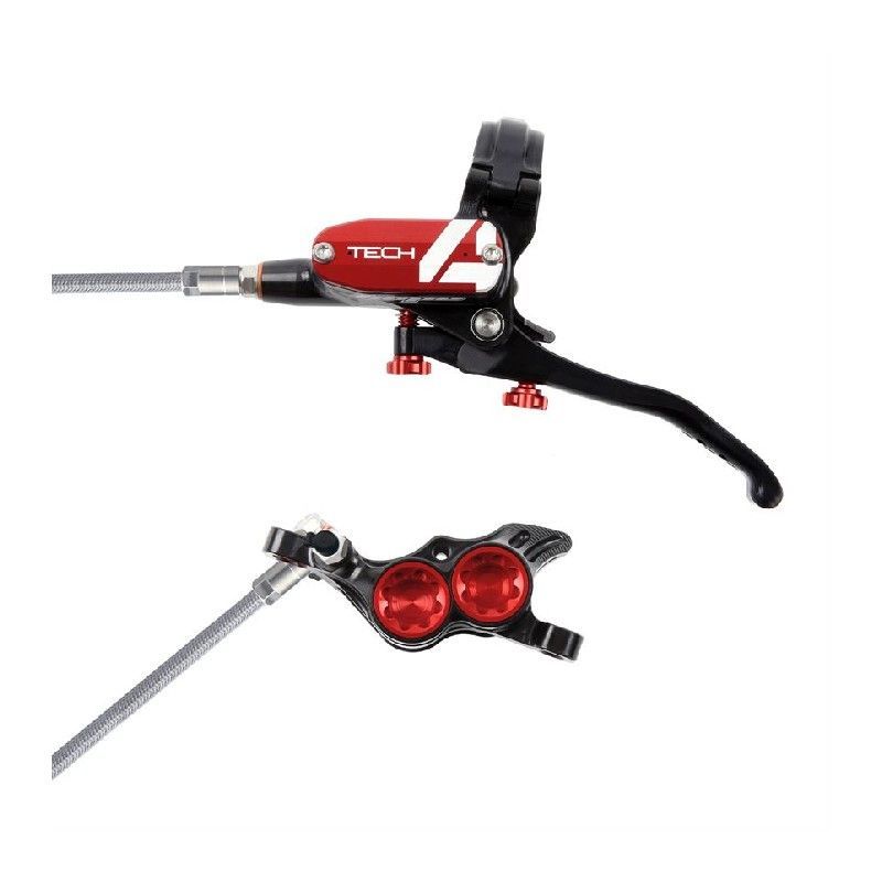 HOPE TECH4 E4 HAMULEC PRZEDNI W OPLOTACH