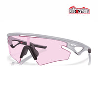 OCCHIALI OAKLEY SPHAERA SLASH GRIGIO CHIARO OPACO LENTI PRIZM LOW LIGHT