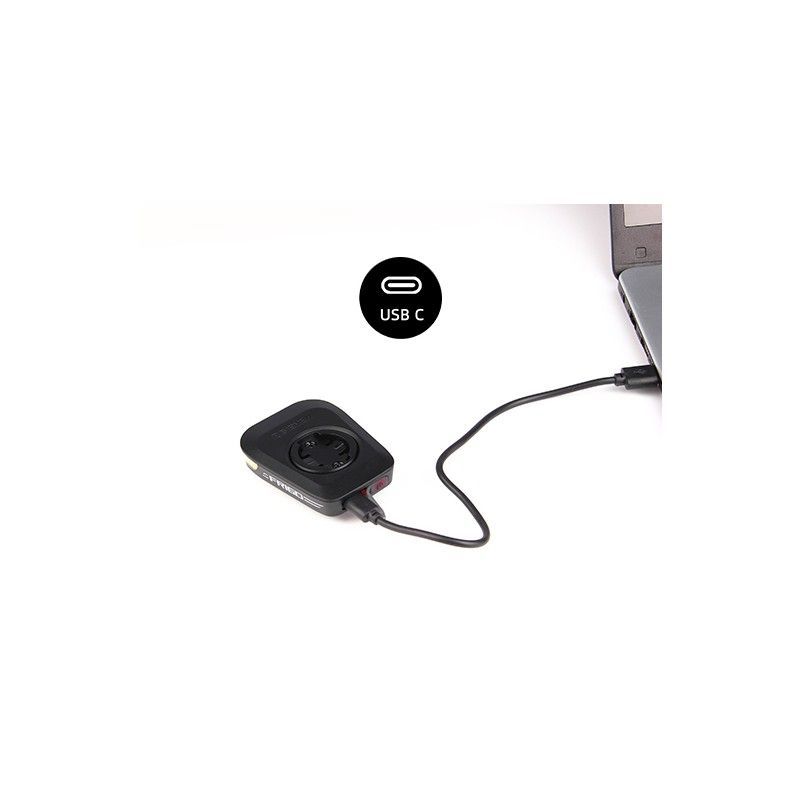 RAVEMEN FR160 PRZEDNIA LAMPKA DO UCHWYTU NA LICZNIK ROWEROWY