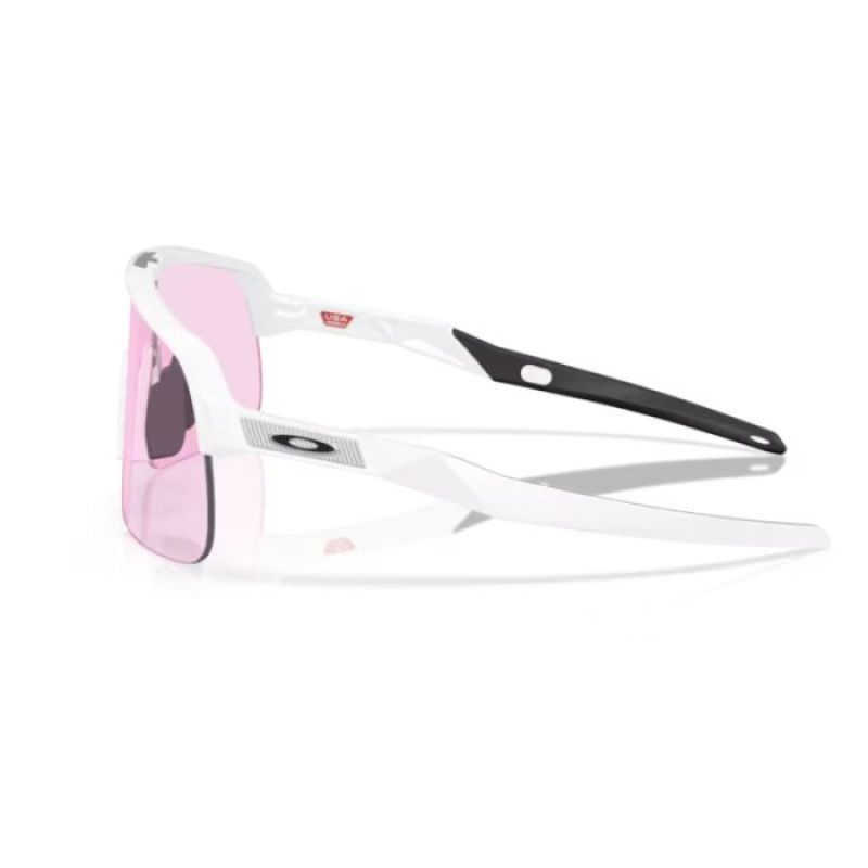 Okulary OAKLEY SUTRO LITE S, matowe, białe, soczewki PRIZM o niskim natężeniu światła, OO9496-0834