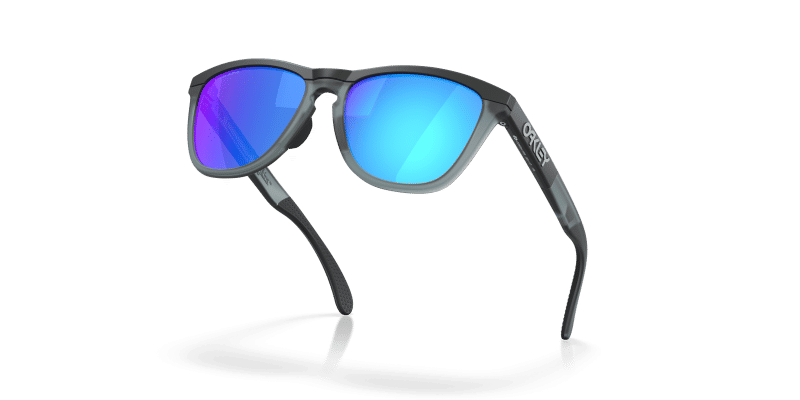 OCCHIALI OAKLEY FROGSKINS RANGE NERO OPACO PRIZM SAPPHIRE OO9284-1955