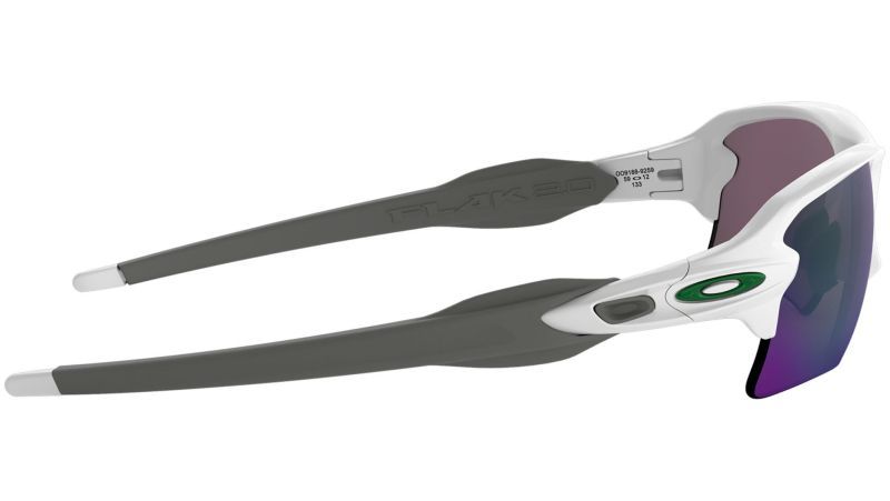 OCCHIALI OAKLEY FLAK 2.0 XL PRIZM JADE POLISHED WHITE OO9188-9259