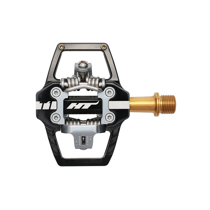 ht ti pedals HT T1T pedal black Ti Axle – Pro-M SRL