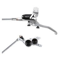 HAMULEC PRZEDNI HOPE TECH4 V4 SREBRNY