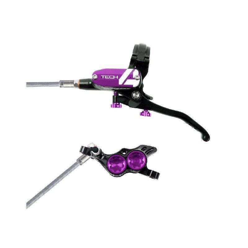 HOPE TECH4 E4 HAMULEC PRZEDNI W OPLOTACH