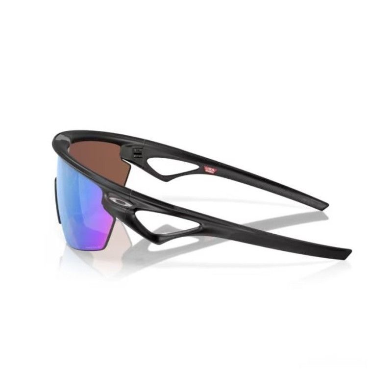 OCCHIALI OAKLEY SPHAERA NERO OPACO PRIZM DEEP WATER POLARIZZATA OO9403-0536