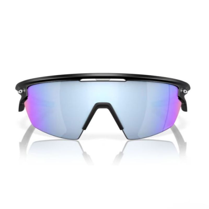 OCCHIALI OAKLEY SPHAERA NERO OPACO PRIZM DEEP WATER POLARIZZATA OO9403-0536