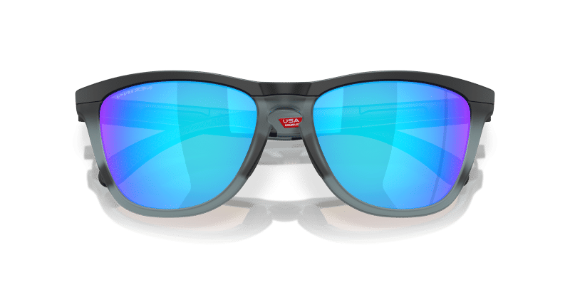 OCCHIALI OAKLEY FROGSKINS RANGE NERO OPACO PRIZM SAPPHIRE OO9284-1955