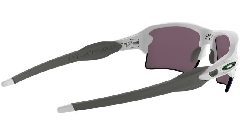 OCCHIALI OAKLEY FLAK 2.0 XL PRIZM JADE POLISHED WHITE OO9188-9259