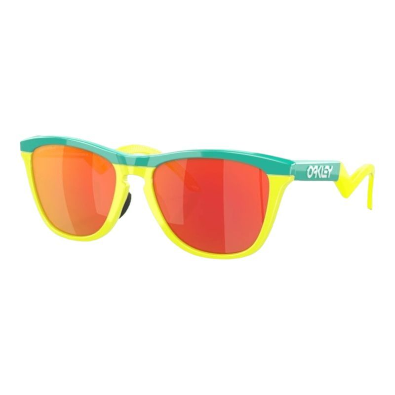 Okulary przeciwsłoneczne Oakley Frogskins Hybrid Blue Tennis Prizm Ruby