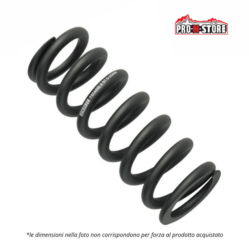 SPRĘŻYNA ROCK SHOX SUPER DELUXE 151 mm x 57,5-65 - 425 funtów - czarna