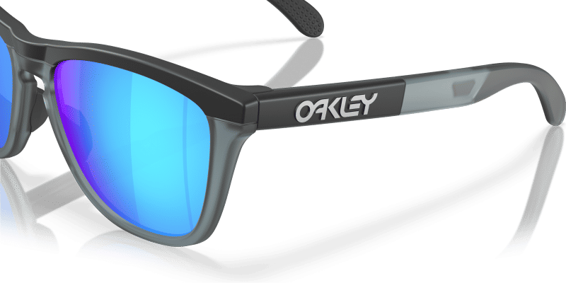 OCCHIALI OAKLEY FROGSKINS RANGE NERO OPACO PRIZM SAPPHIRE OO9284-1955