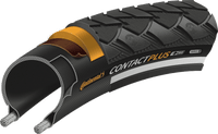 COPERTONE CONTINENTAL CONTACT PLUS 24X1.75 BLACK BLACK REFLEX WIRE SKIN