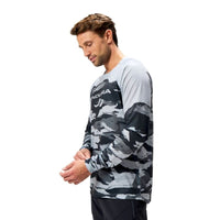 Koszulka z długim rękawem ENDURA MOUNTAIN CAMO LTD z nadrukiem