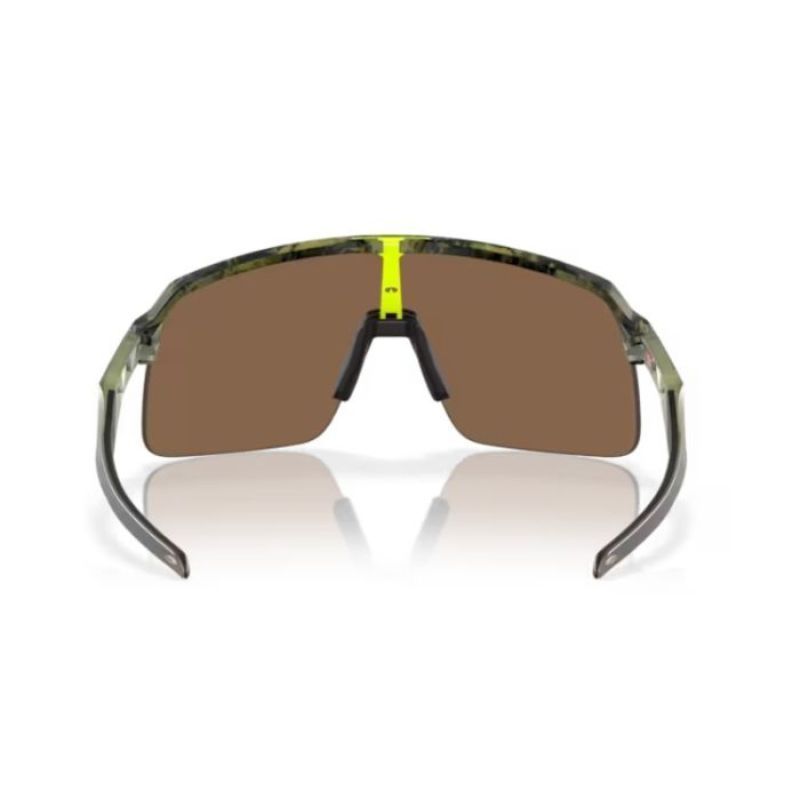 OKULARY OAKLEY SUTRO LITE MATOWE ZIELONE PRZEŹROCZYSTE PRIZM BRONZE SOCZEWKI OO9463-5739