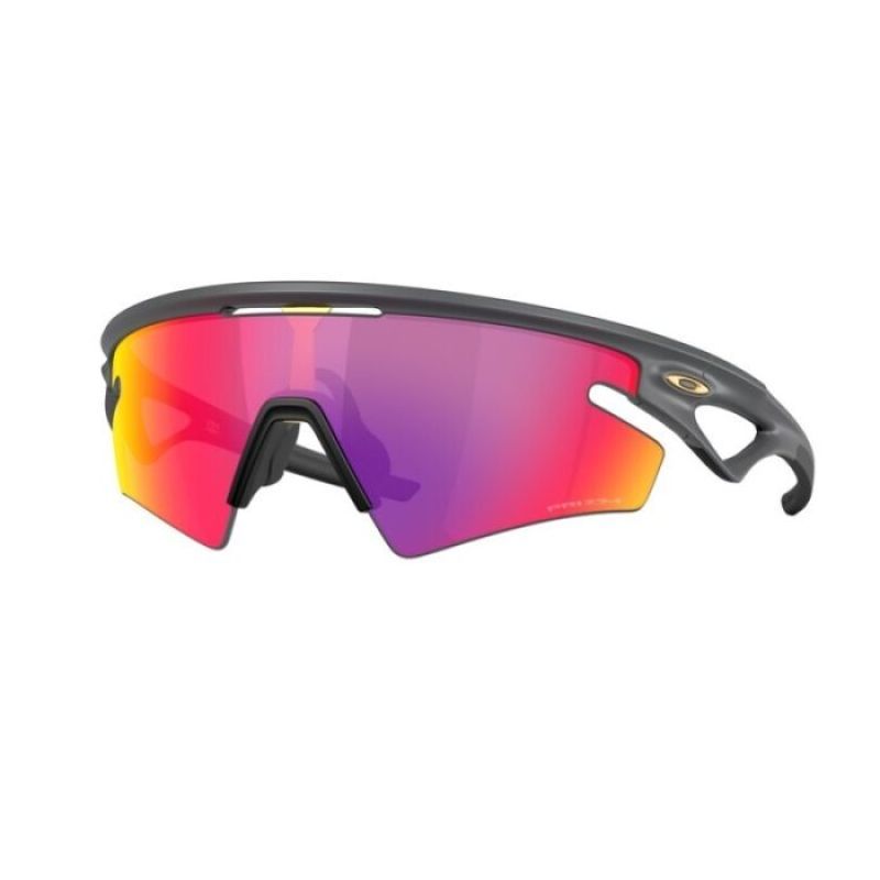 Okulary OAKLEY SPHAERA SLASH MATOWE SZARE SOCZEWKI PRIZM ROAD OO9499-0636