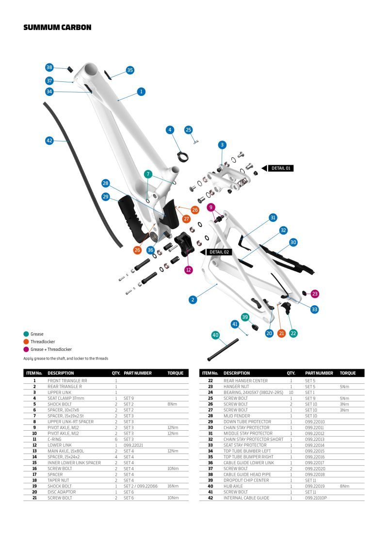 ROWER MONDRAKER SUMMUM CARBON RR MULLET