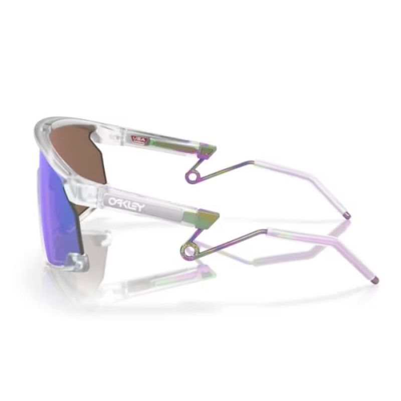 OKULARY OAKLEY BXTR METALOWE PRZEŹROCZYSTE PRIZM VIOLET OO9237-0239
