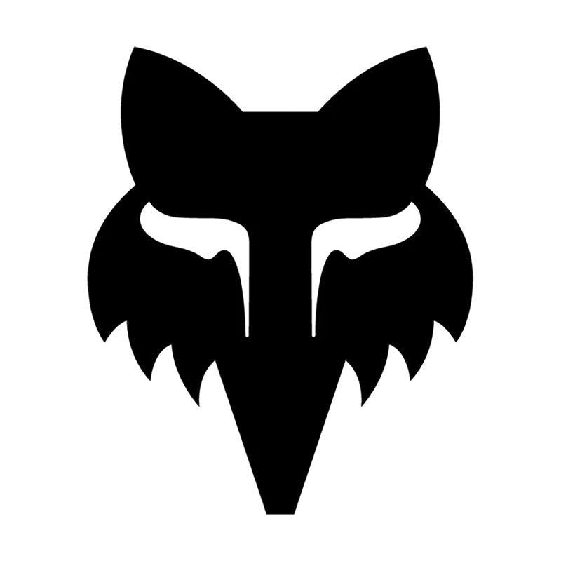 ADESIVO FOX HEAD 2.5" - DIE CUT 