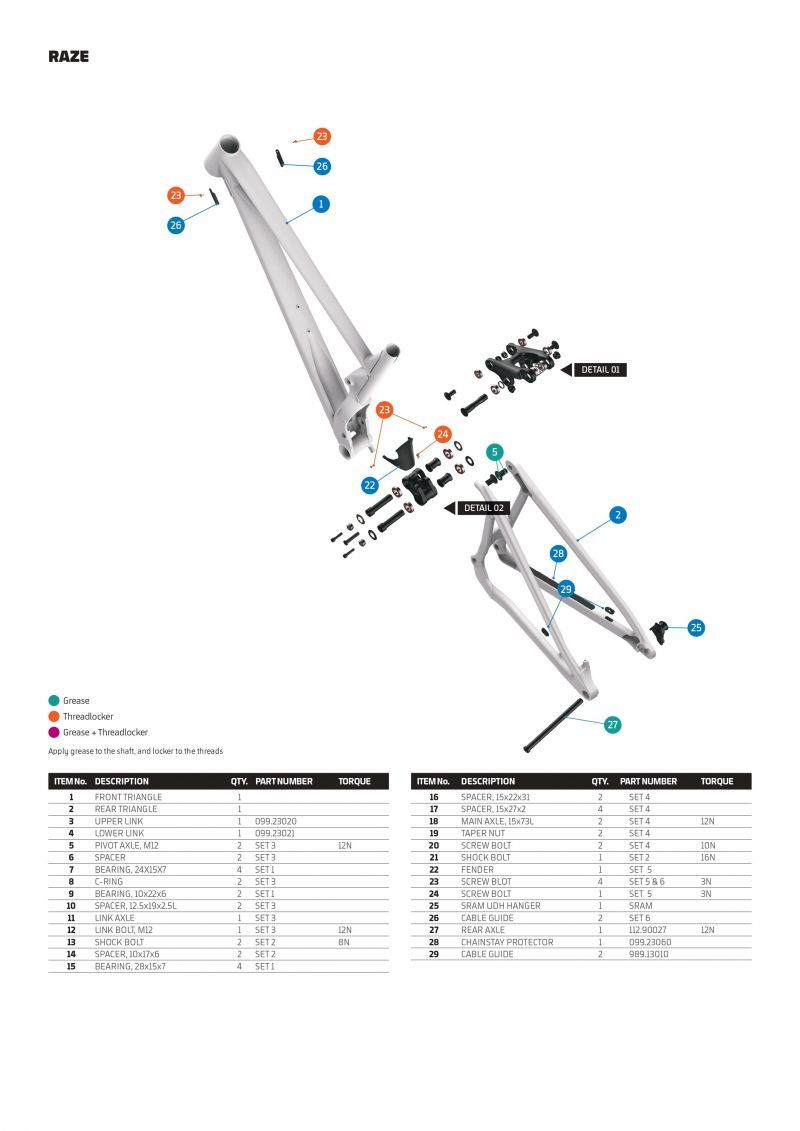 ROWER MONDRAKER RAZE R EDITION 1