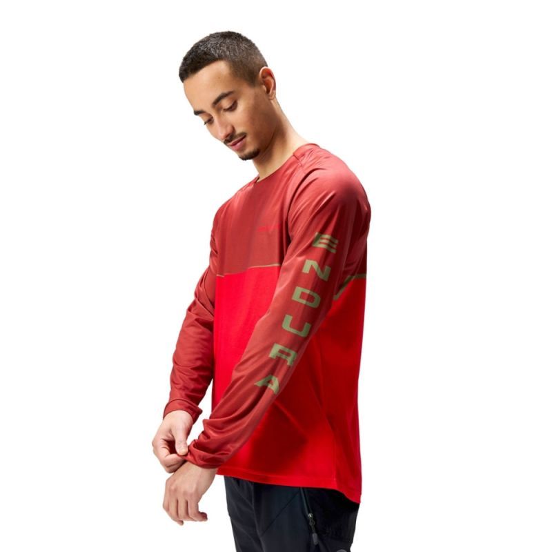 MAGLIA ENDURA CORE PRINTED L/S TEE