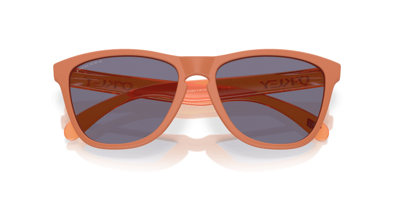 OKULARY OAKLEY FROGSKINS MATTE GINGER PRIZM GRAY OO9013-M155