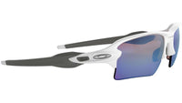 OKULARY OAKLEY FLAK 2.0 XL PRIZM DEEP WATER POLARYZOWANE POL WHITE OO9188-8259