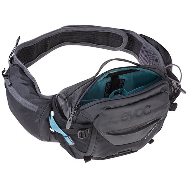 Plecak biodrowy EVOC HIP PACK PRO 3L z workiem nawadniającym 1,5 l