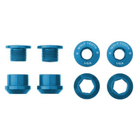 ZESTAW ŚRUB NAKRĘTEK KORONY ZĘBY WILCZE 6MM M8X0,75 4 SZTUKI