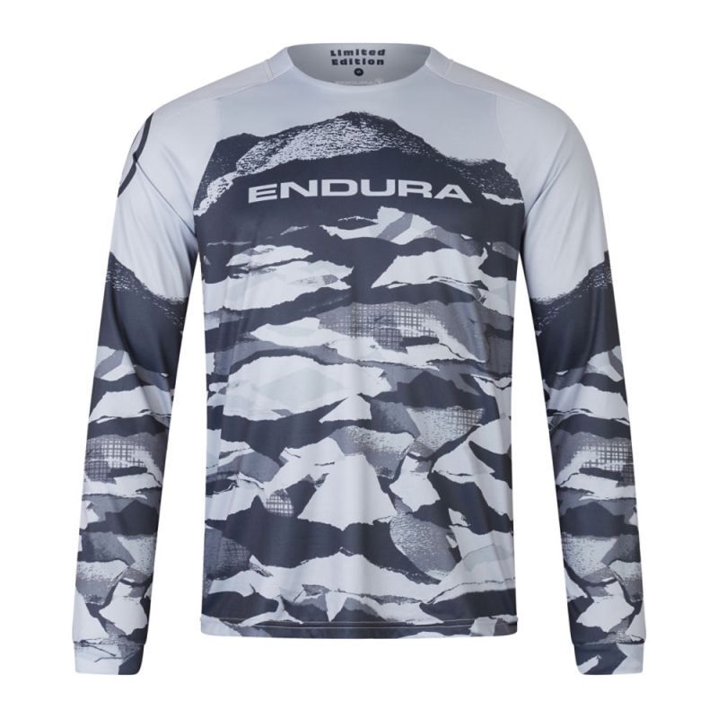 Koszulka z długim rękawem ENDURA MOUNTAIN CAMO LTD z nadrukiem