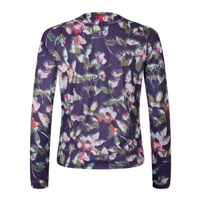 MAGLIA ENDURA DONNA FLORAL WOMEN'S LTD PRINTED LS TEE