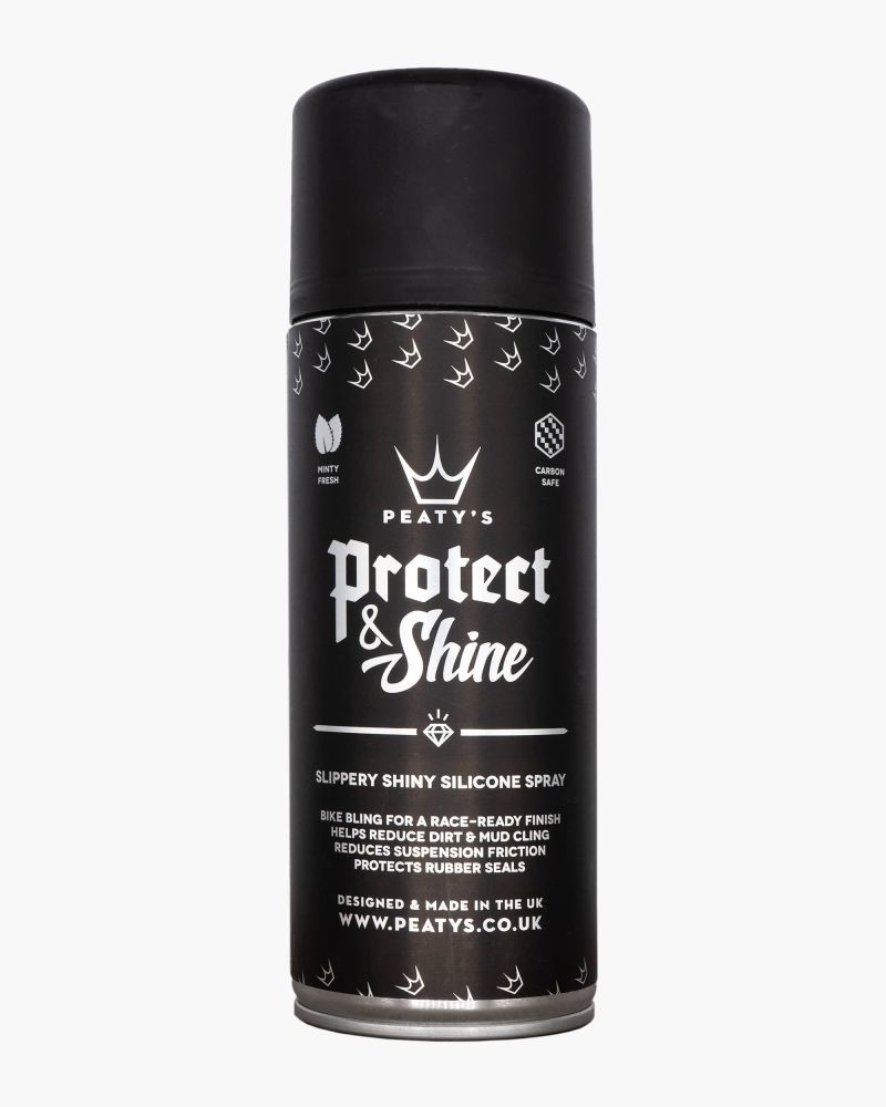 SPRAY PROTETTIVO Peaty's - Protect & Shine Silicone Spray (400ml Aerosol)
