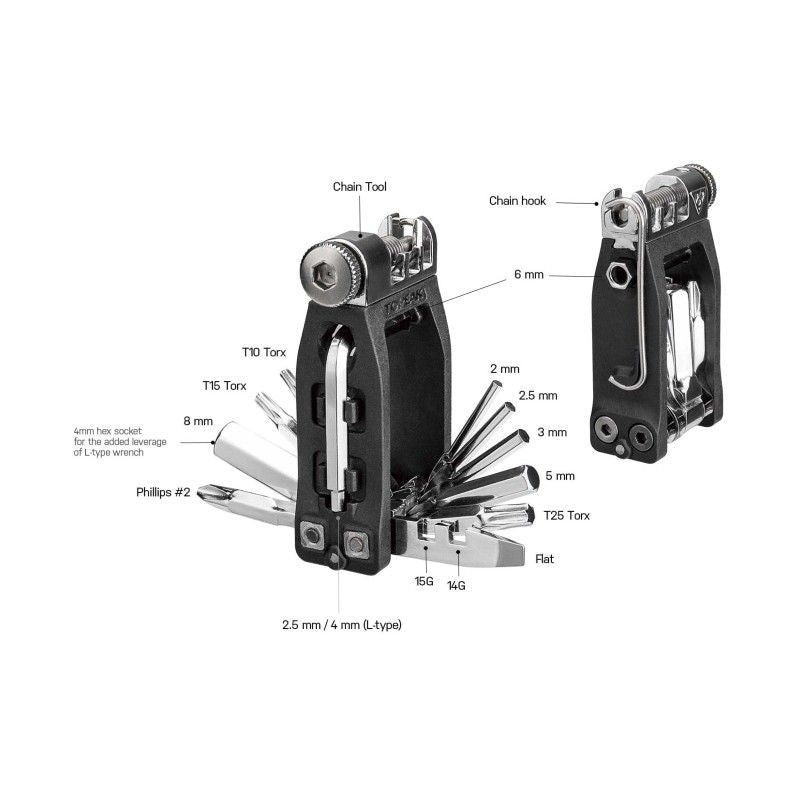 TOPEAK NINJA 16+ KLUCZ WIELOFUNKCYJNY