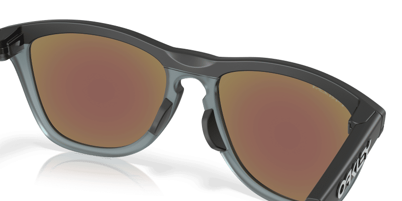 OCCHIALI OAKLEY FROGSKINS RANGE NERO OPACO PRIZM SAPPHIRE OO9284-1955