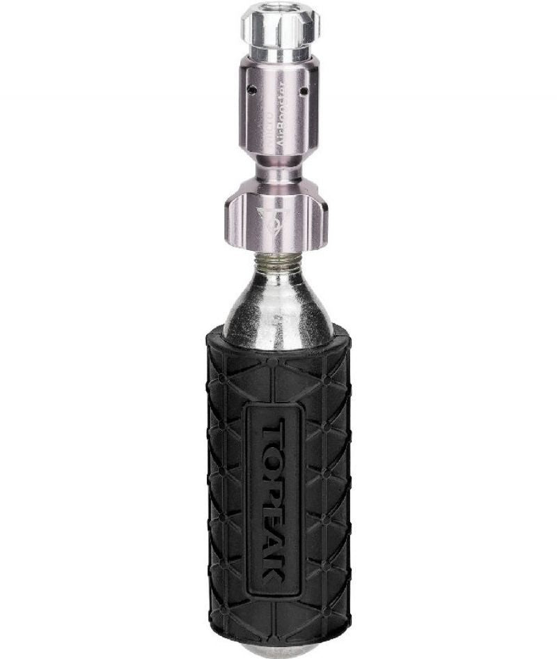 TOPEAK MICRO AIRBOOSTER MINI ADAPTER + 1 WKŁAD CO2 16 GR