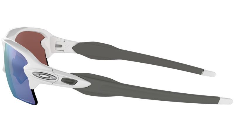 OKULARY OAKLEY FLAK 2.0 XL PRIZM DEEP WATER POLARYZOWANE POL WHITE OO9188-8259