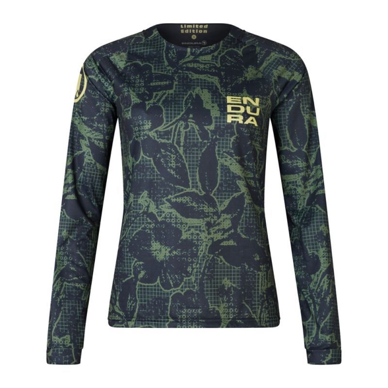 MAGLIA ENDURA DONNA FLORAL WOMEN'S LTD PRINTED LS TEE