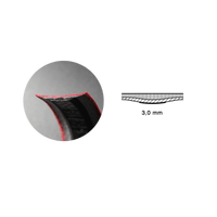 TAŚMA NA KIEROWNICĘ FIZIK TERRA MICROTEX BONDCUSH TUCKY 3,0 MM