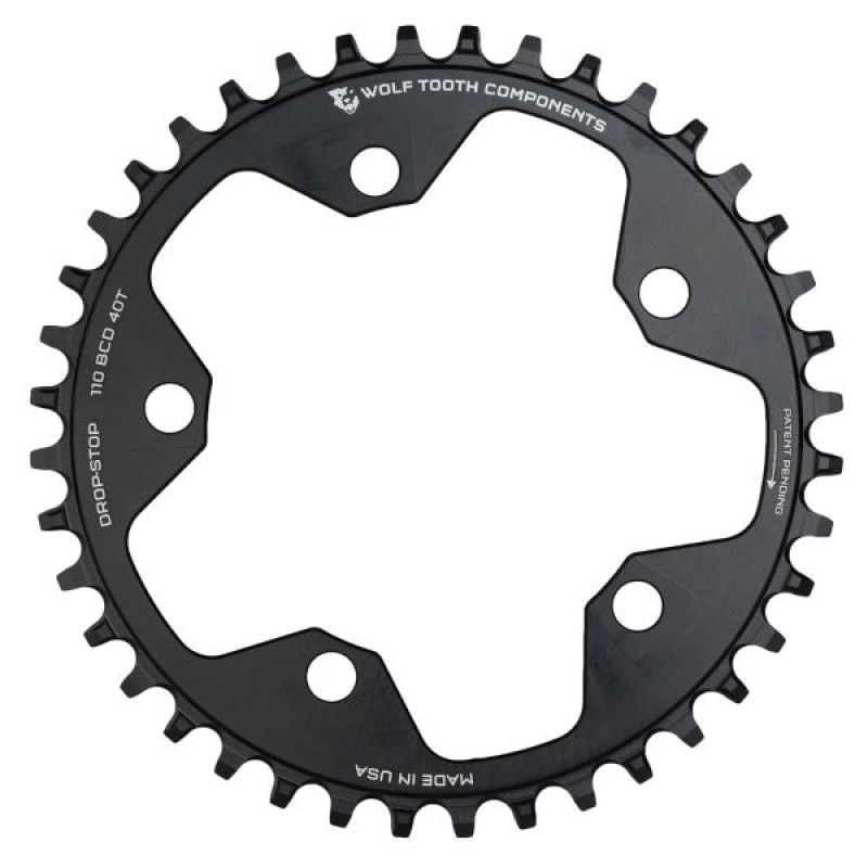 WOLF TOOTH SRAM BCD 110 5 OTWORÓW 1X 12V ZĘBATKA - 40 ZĘBÓW DROP-STOP B
