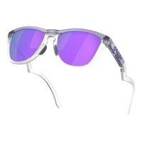 OCCHIALI OAKLEY FROGSKINS HYBRID MATTE LILAC TRANS PURPLE PRIZM OO9289-0155