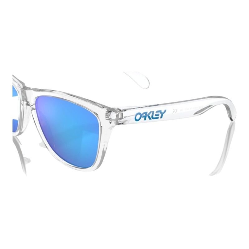 OCCHIALI OAKLEY FROGSKINS CRYSTAL CLEAR PRIZM SAPPHIRE OO9013-D055