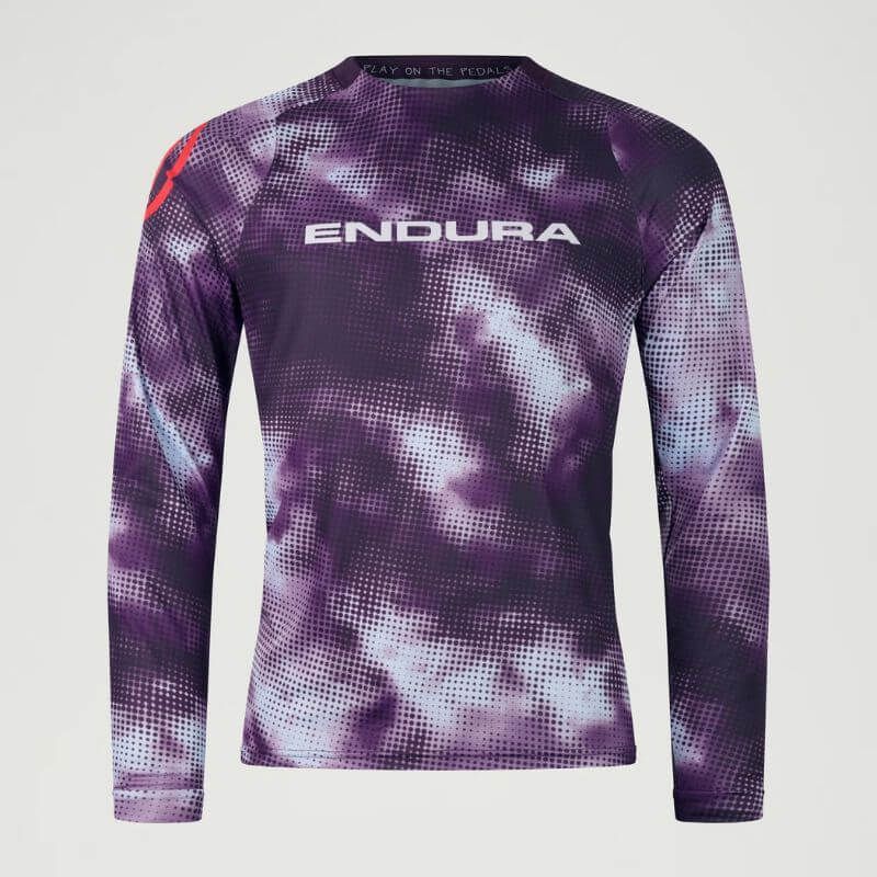 Koszulka ENDURA PIXEL CLOUD z długim rękawem TEE LTD