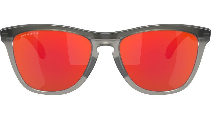 OCCHIALI OAKLEY FROGSKINS RANGE LENTE PRIZM RUBY MATTE GREY SMOKE