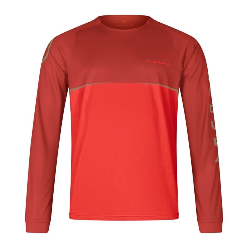 MAGLIA ENDURA CORE PRINTED L/S TEE