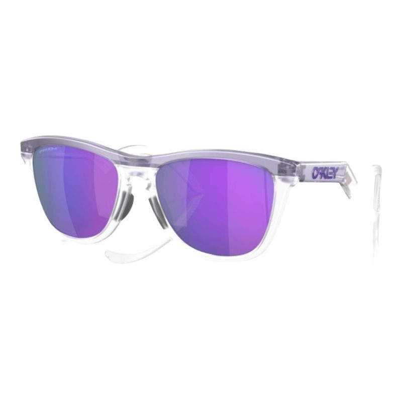 OCCHIALI OAKLEY FROGSKINS HYBRID MATTE LILAC TRANS PURPLE PRIZM OO9289-0155