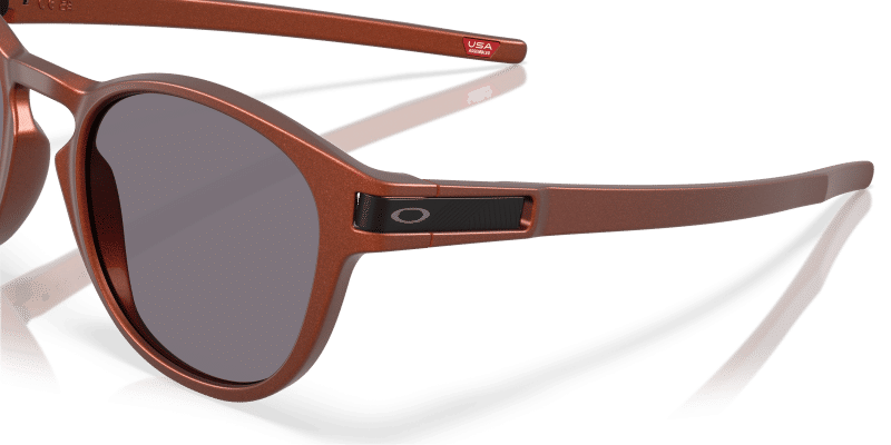 OCCHIALI OAKLEY LATCH FIRE PRIZM GREY POLARIZED OO9265-7353