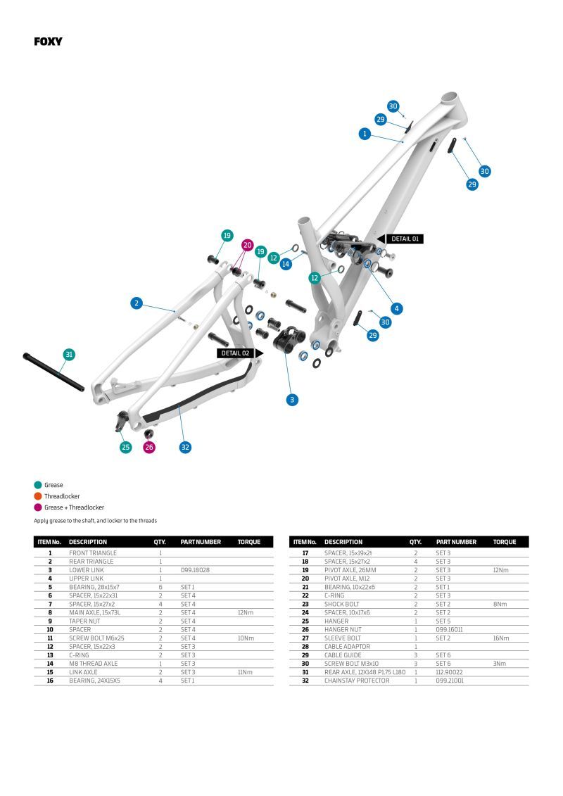 ROWER MONDRAKER FOXY R
