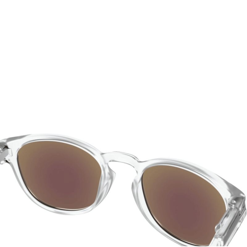 OCCHIALI OAKLEY LATCH MATTE TRASPARENT PRIZM SAPPHIRE POLARIZED OO9265-6553
