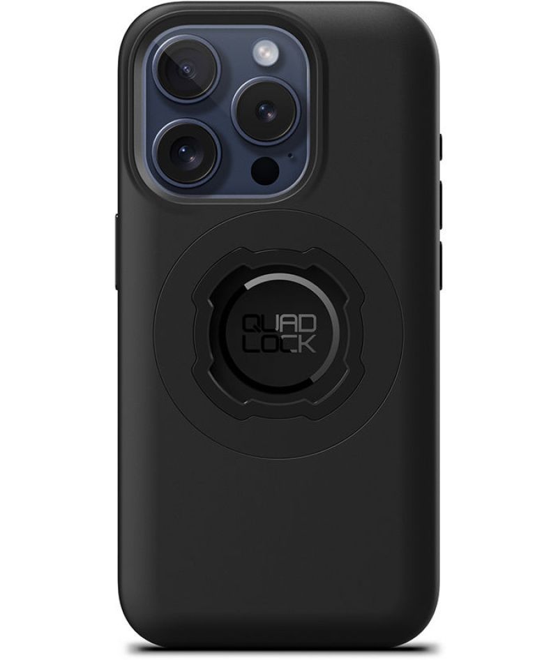 ETUI QUAD LOCK MAGAZYNEK – iPhone 15 PRO (CZARNY PIERŚCIEŃ)